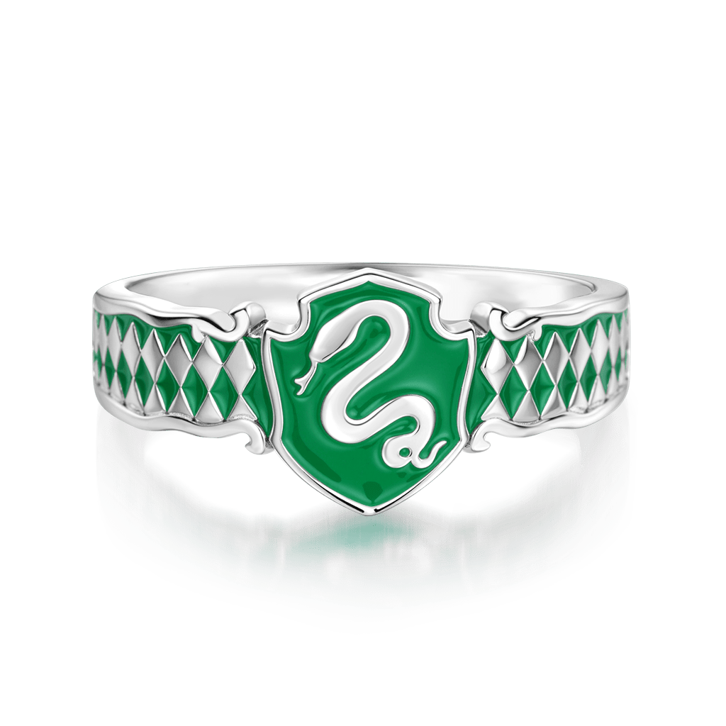 Gnoce Harry Potter Slytherin Snake Band Ring_1