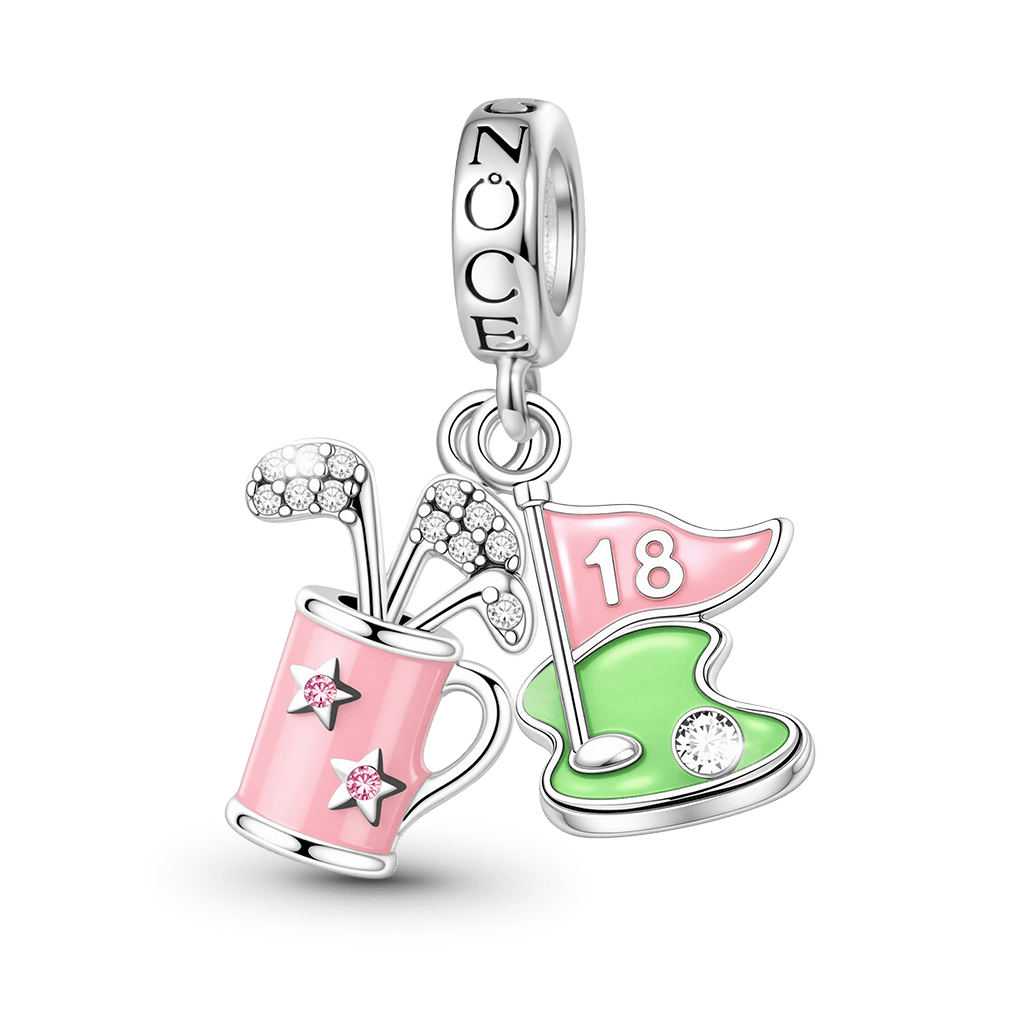 Gnoce Golf Club Pendant Dangle Charm_1