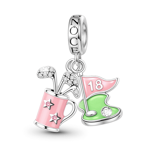 Gnoce Golf Club Pendant Dangle Charm_1