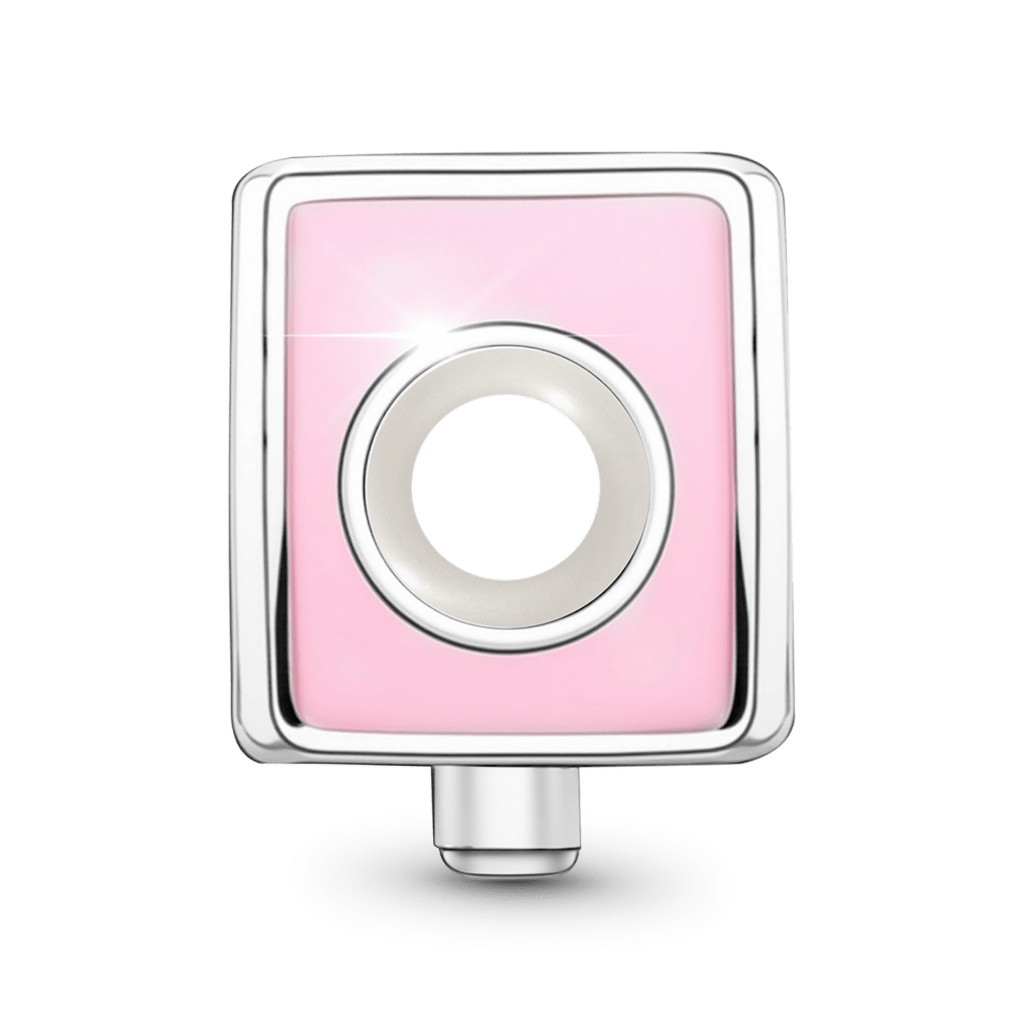 Gnoce Pink Microwave Pendant Dangle Charm_5