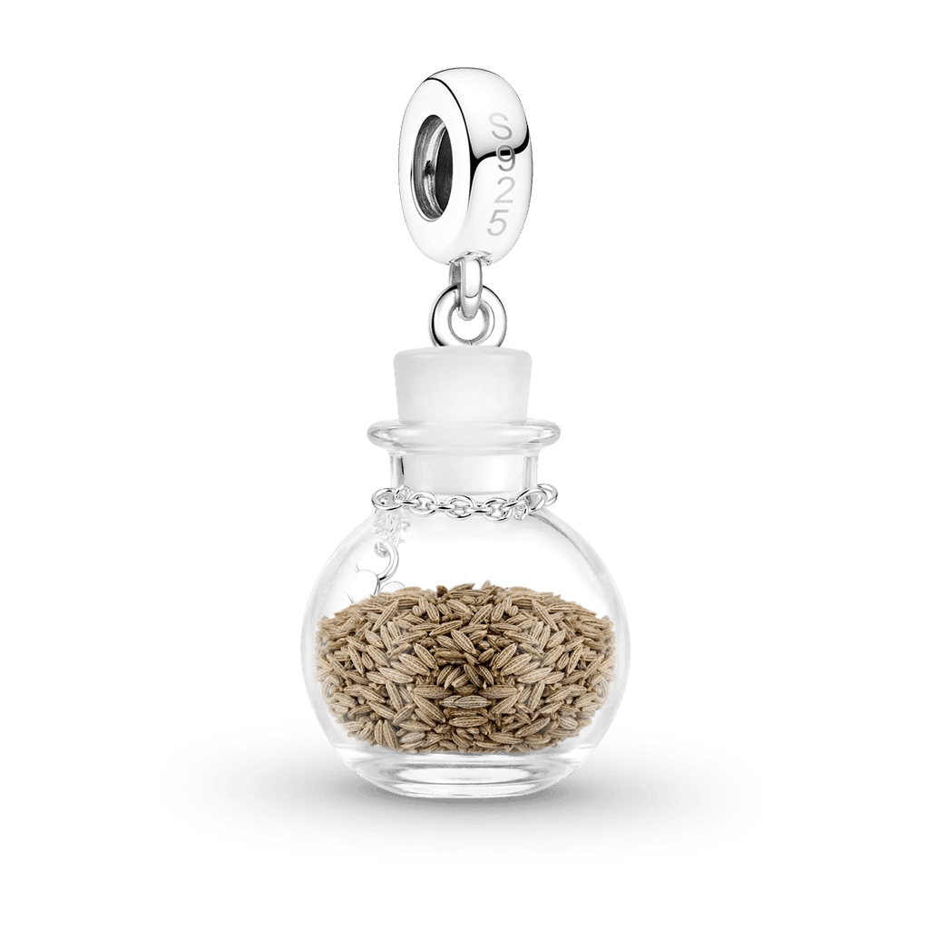 Gnoce Daisy Seed Wishing Bottle Pendant Dangle Charm_6
