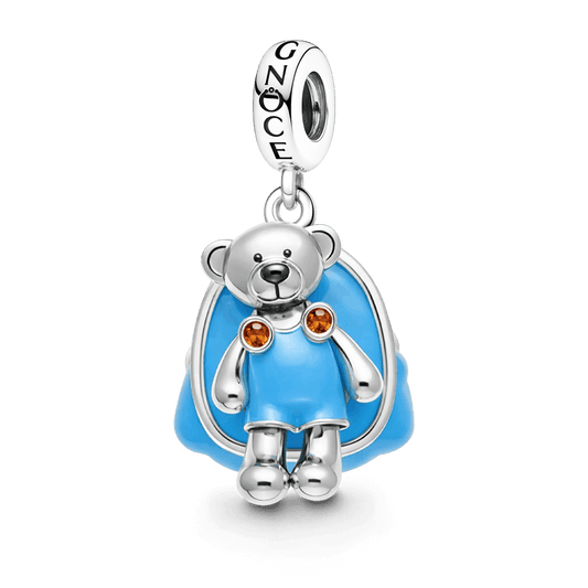 Gnoce Back-to-School Bear Pendant Dangle Charm_1