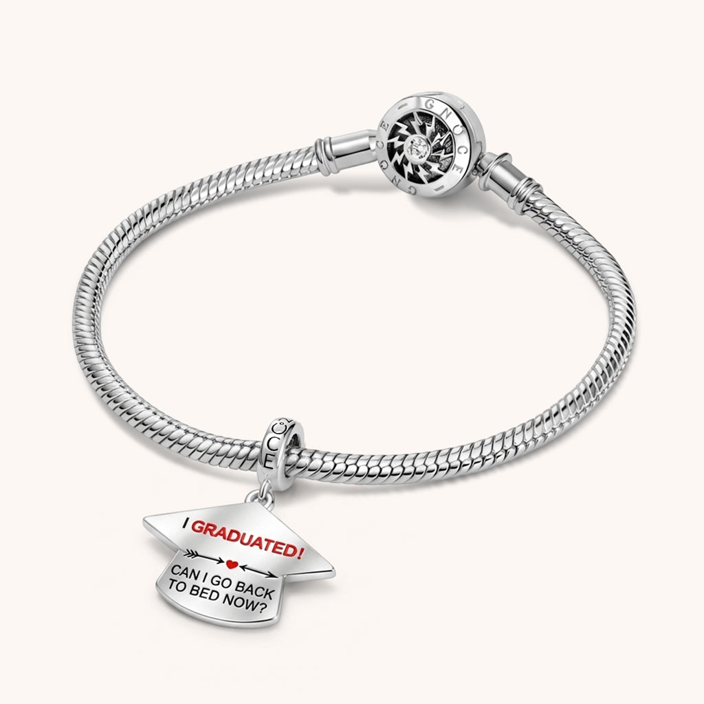 Gnoce Graduation Cap Customizable Pendant Dangle Charm_3