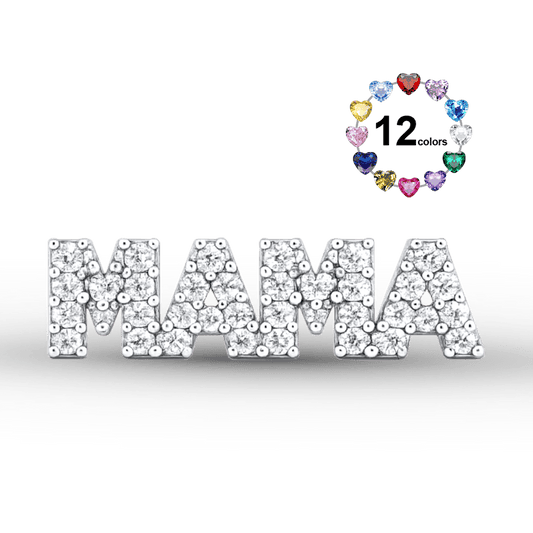 Gnoce Mother's Day Mama Birthstone Charm_1