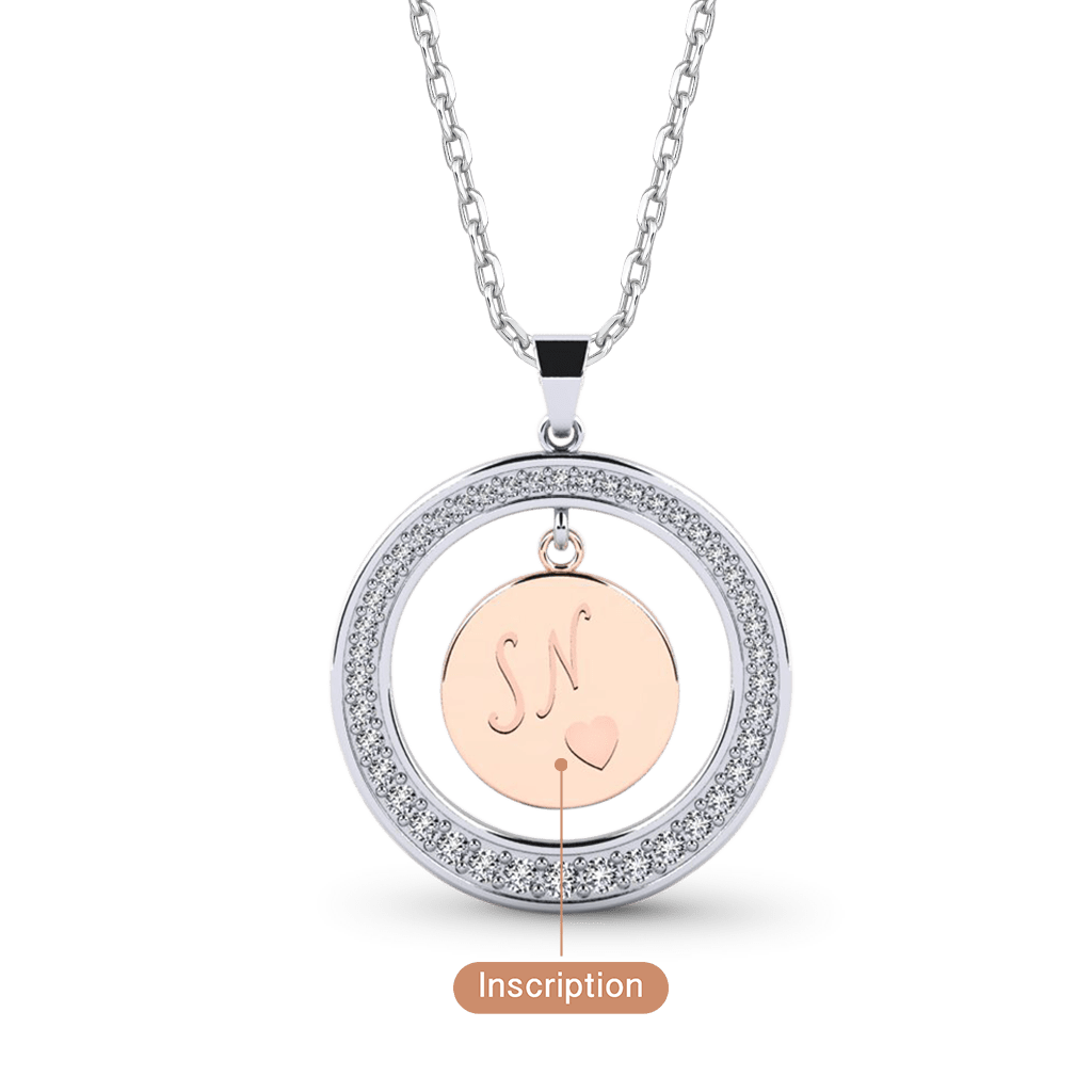 Gnoce Personalized Engraved Necklace for Women_3