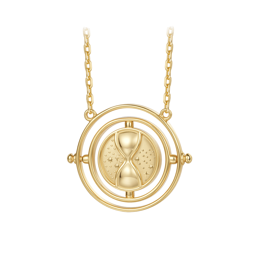 Gnoce Harry Potter Rotatable Time Turner Necklace_4