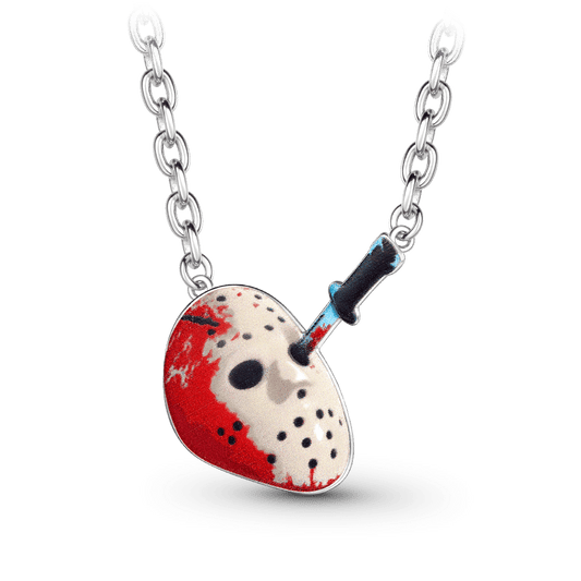 Gnoce Friday the 13th Jason Voorhees Hockey Mask Necklace_1