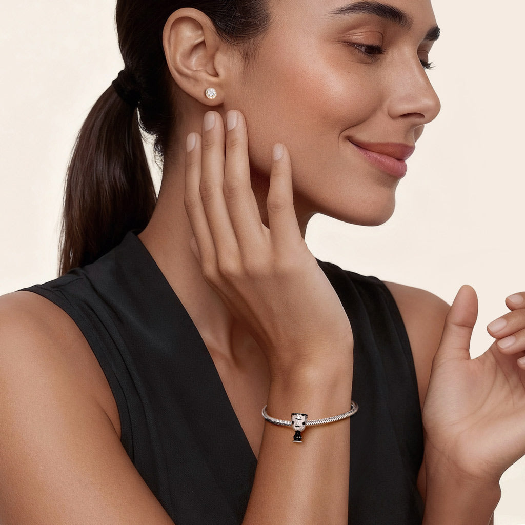 Gnoce Gothic Snake Skeleton Goblet Charm_4