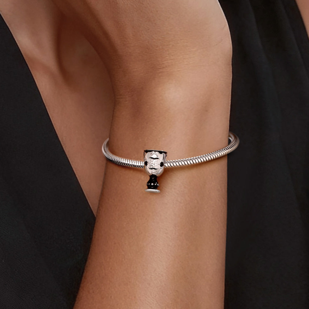 Gnoce Gothic Snake Skeleton Goblet Charm_2