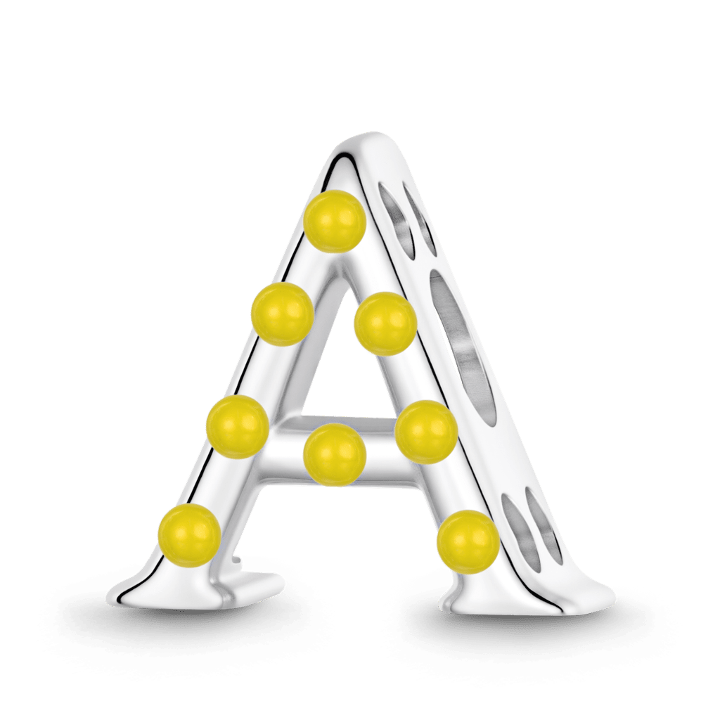 Gnoce Glow-in-the-Dark Letter Charm_2