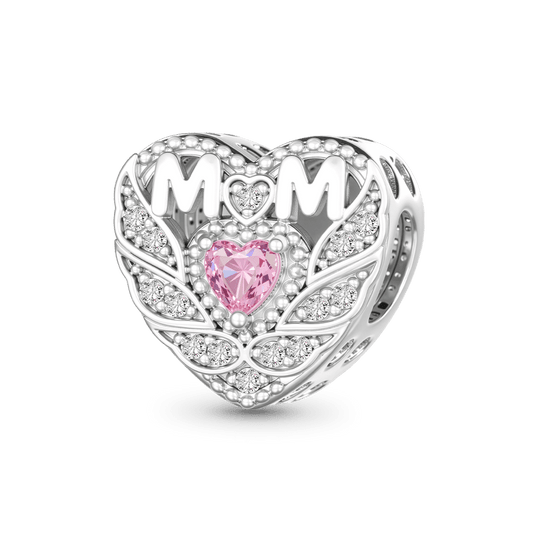 Gnoce Mother's Day Love Mom Heart Stopper Charm_1