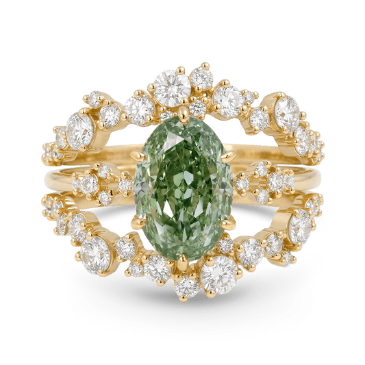 Gonce Brilliant Starlight Oval-Cut Engagement Ring Set_1