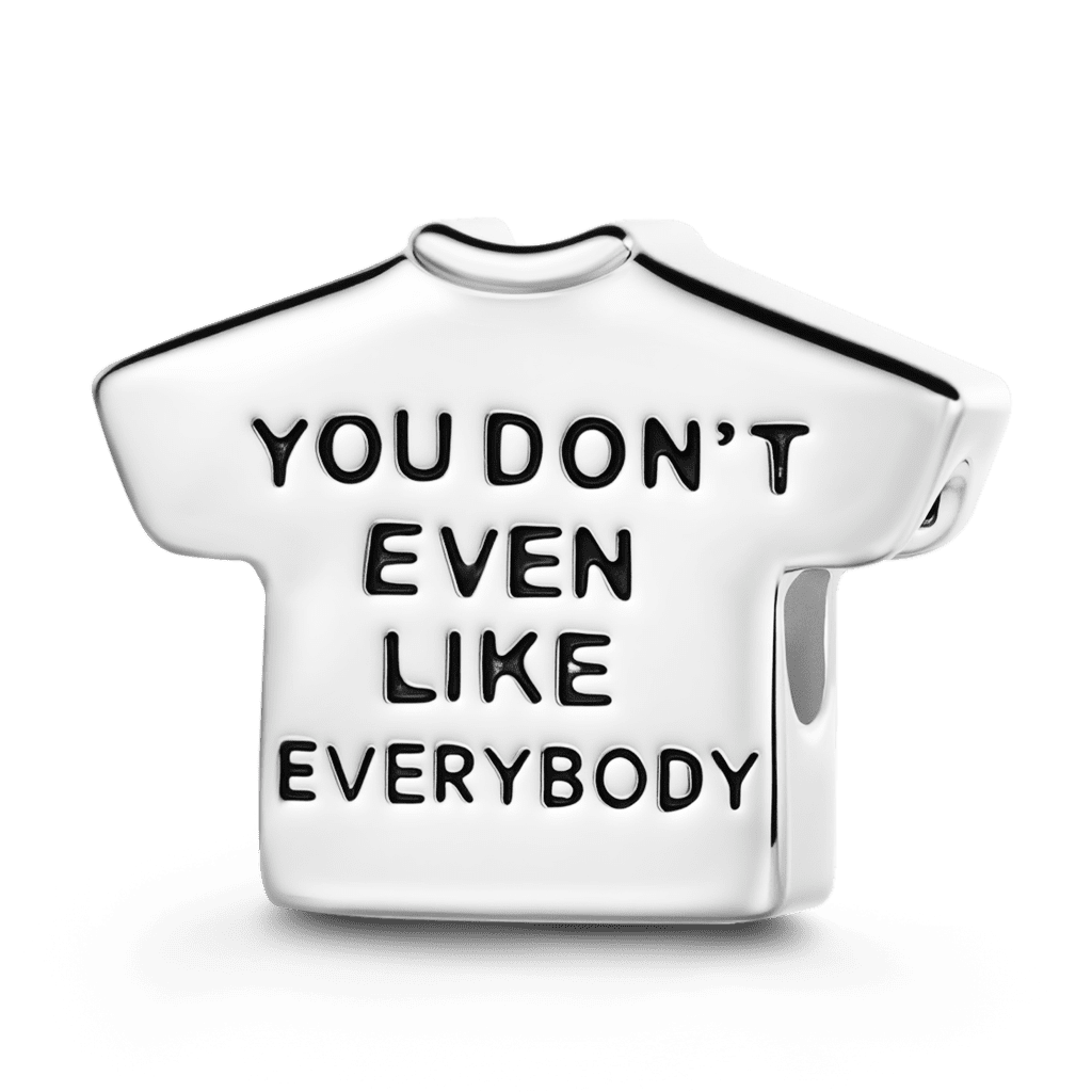 Gnoce Short-Sleeved Shirt With Lettering Charm_5