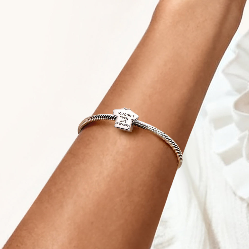 Gnoce Short-Sleeved Shirt With Lettering Charm_2