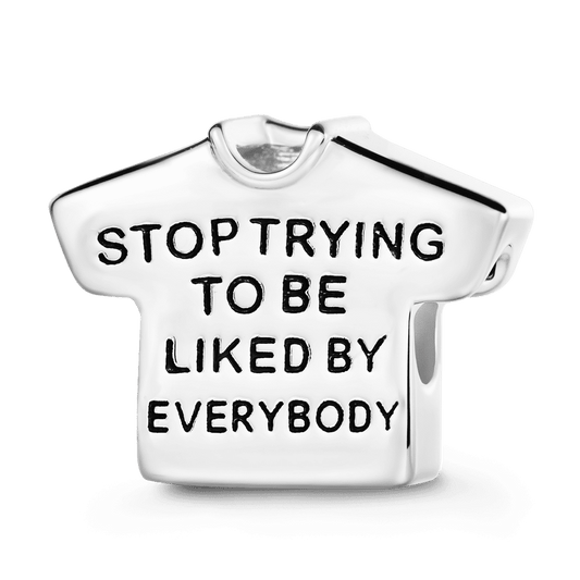 Gnoce Short-Sleeved Shirt With Lettering Charm_1