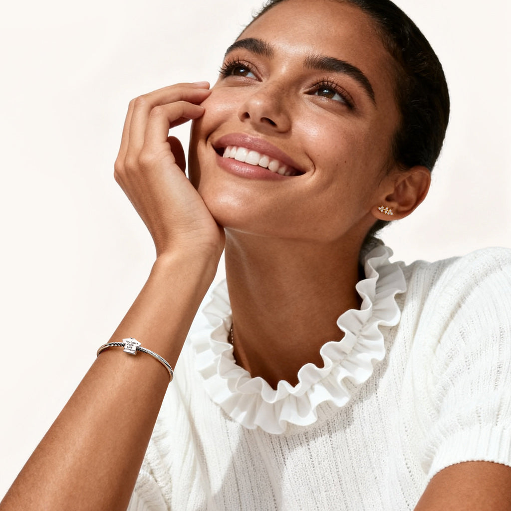 Gnoce Short-Sleeved Shirt With Lettering Charm_4