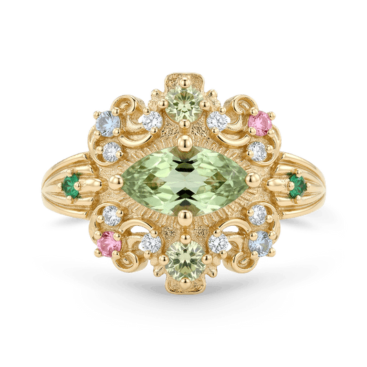 Gnoce Garden Marquise-Cut Engagement Ring_1