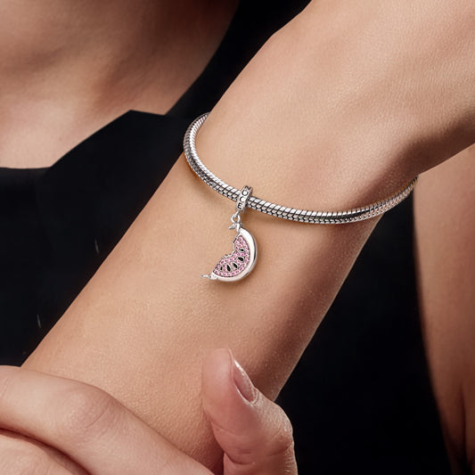 Gnoce Watermelon Slices Pendant Dangle Charm_2