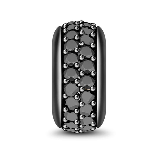 Gnoce "Show My Style" Black Stopper Sterling silver - Fit for Bracelet_1