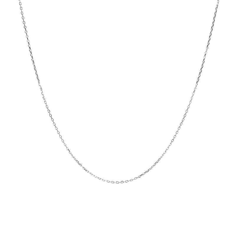 Gnoce "Sweety Love" 925 Sterling Silver Gold/Rose Gold Plating Can Adding A Pendant or Charm Gold Rolo Chain Neckalce_2