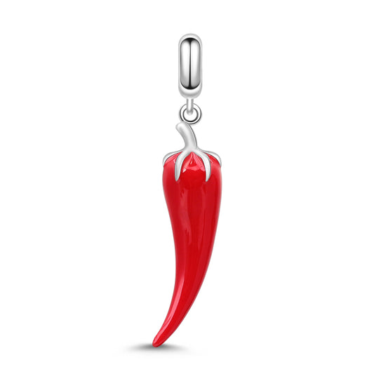 Gnoce "Spicy Girl" Chili Charm Pendant 925 Sterling Silver for Special One_1