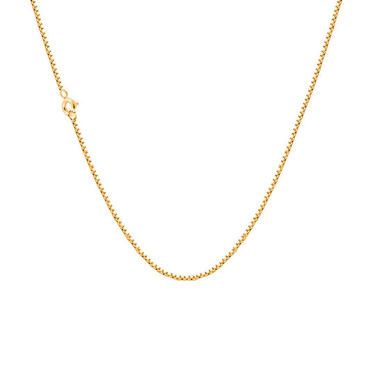 Gold Plated Brass Box Chain_1