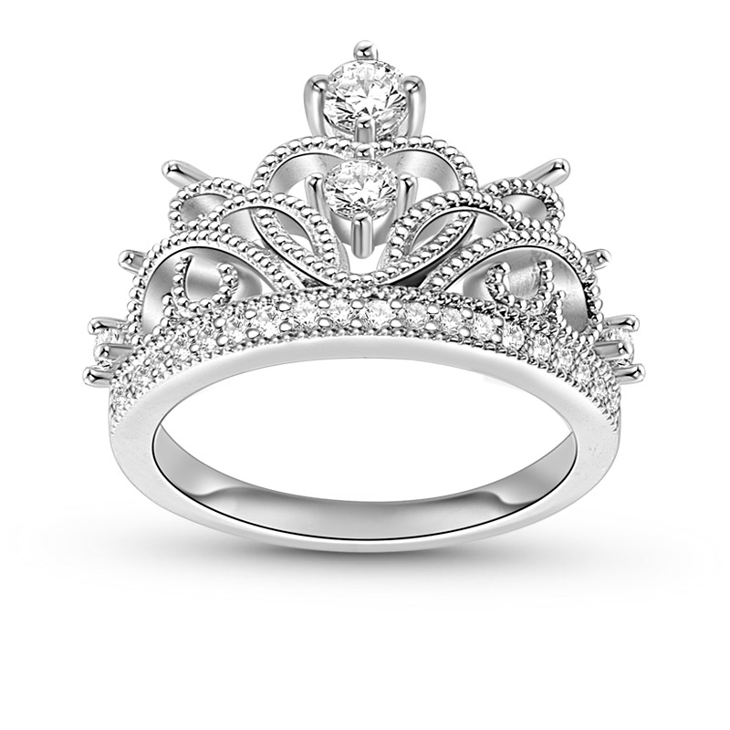 Prince and princess crown rings sale