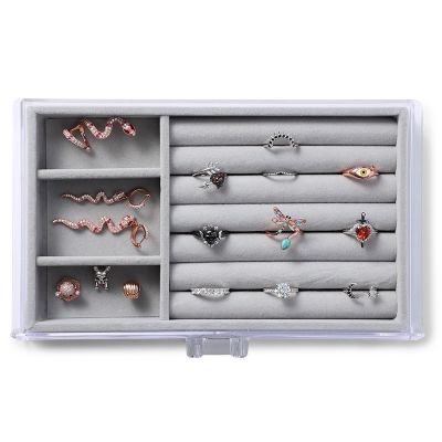 Acrylic Three-layer Jewelry Box