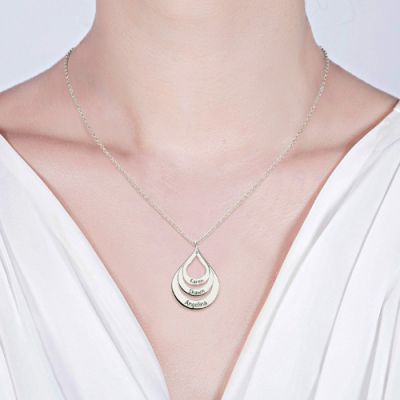Drop Shaped Necklace